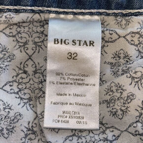 Big Star Light Wash Jean Capris - Picture 5 of 9